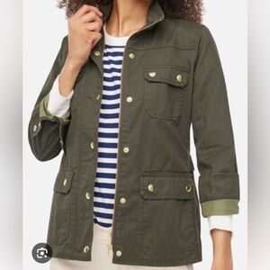 Women’s J Crew Twill Field Jacket